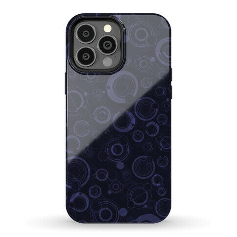 Gallifreyan Text Pattern Phone Case
